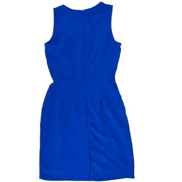 JAPNA Women’s Sleeveless Cobalt Blue Dress Size Small - Picture 3 of 4